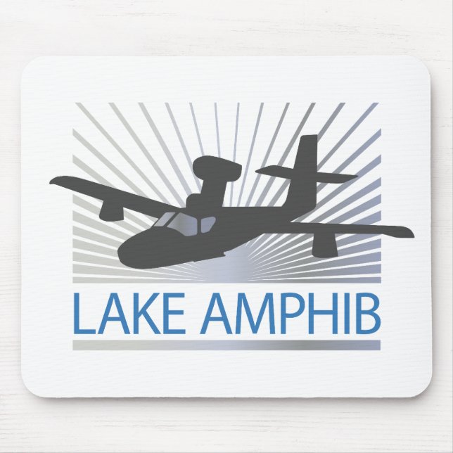 Lake Amphib Aviation Mouse Mat (Front)