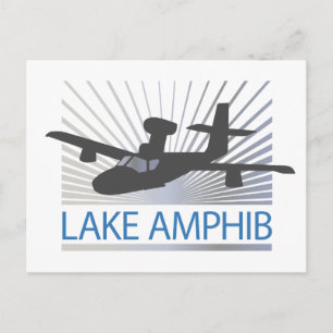 Lake Amphib Aviation Postcard
