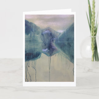 Lake and Mountains Card