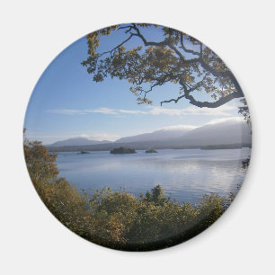 lake and trees.JPG Magnet