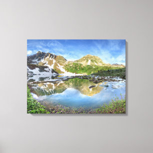 Lake Ann Detail - Colorado Trail Canvas Print