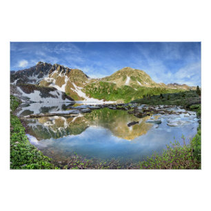 Lake Ann Detail - Colorado Trail Poster