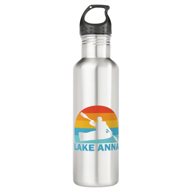 Lake Anna Virginia Kayak 710 Ml Water Bottle (Front)
