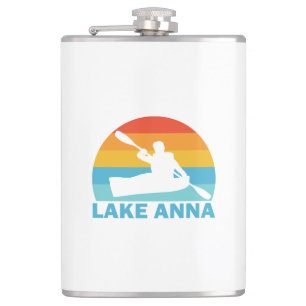 Lake Anna Virginia Kayak Hip Flask