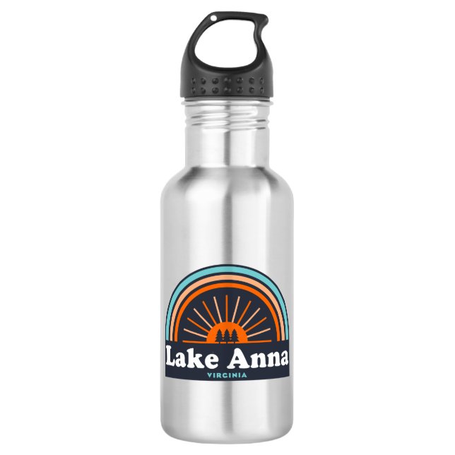 Lake Anna Virginia Rainbow 532 Ml Water Bottle (Front)