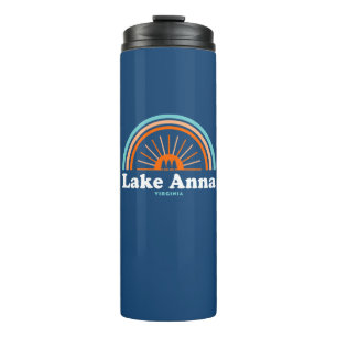 Lake Anna Virginia Rainbow Thermal Tumbler