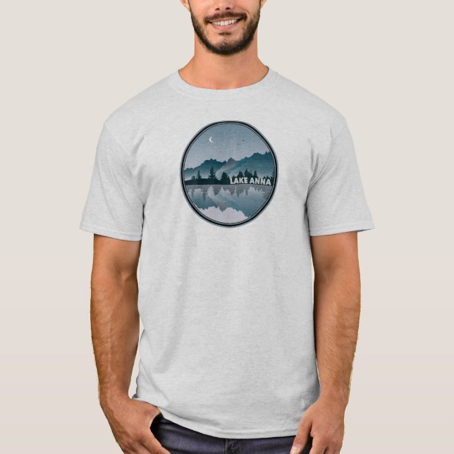 Lake Anna Virginia Reflection T-Shirt (Front)