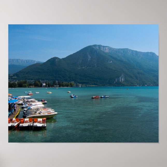 Lake Annecy, France - Poster (Front)