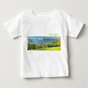 Lake Annecy Gerber Baby Vest Baby T-Shirt