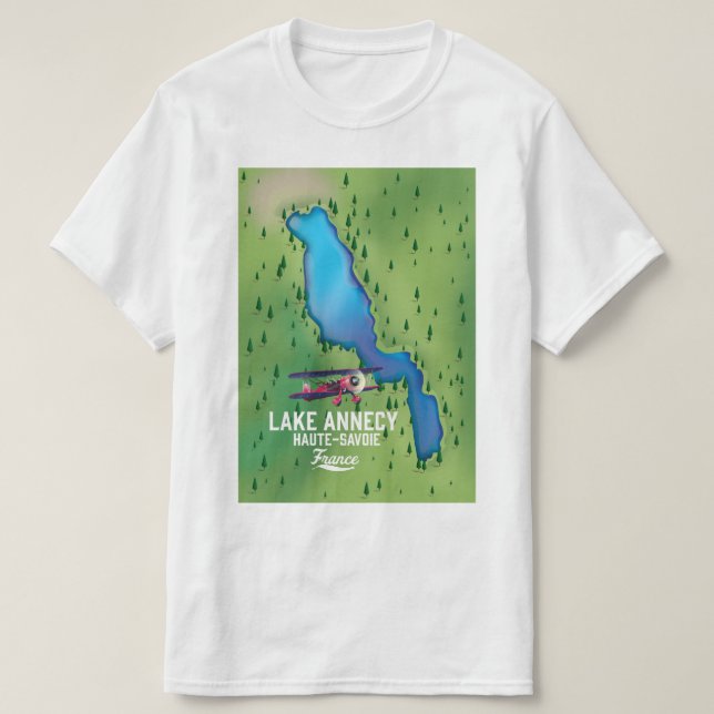 Lake Annecy,Haute-Savoie ,france T-Shirt (Design Front)