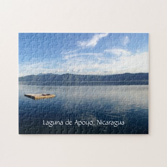 lake apoyo view jigsaw puzzle (Horizontal)