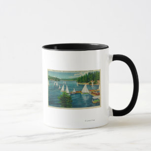 Lake Arrowhead, CA Yacht Club Racing Mug