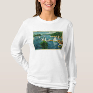 Lake Arrowhead, CA Yacht Club Racing T-Shirt