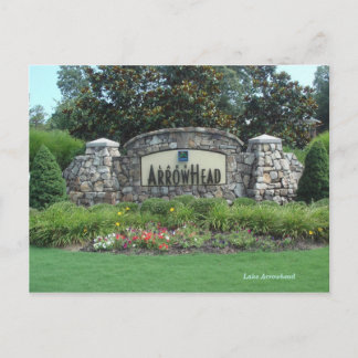 Lake Arrowhead Postercard 2 Postcard