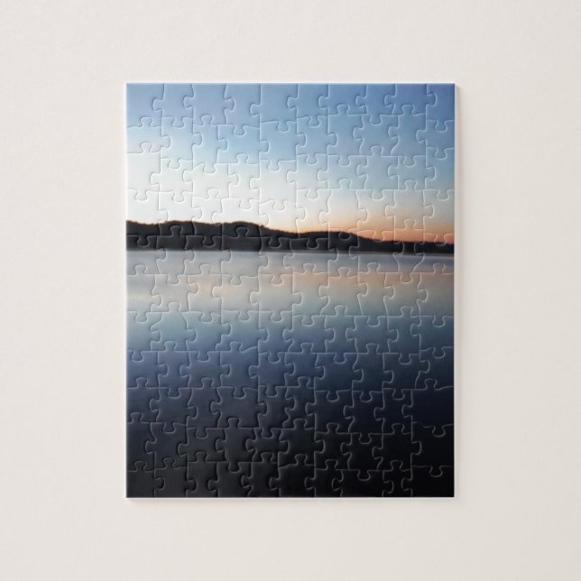 Lake Arrowhead sunset Jigsaw Puzzle (Vertical)