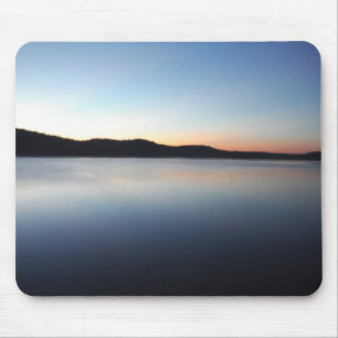 Lake Arrowhead sunset Mouse Mat