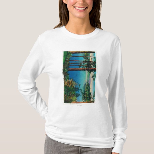 Lake Arrowhead ViewLake Arrowhead, CA T-Shirt (Front)