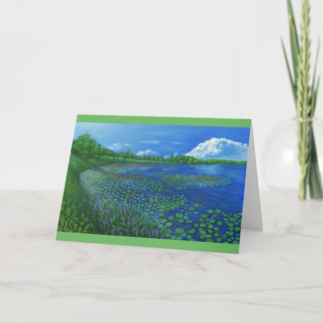 Lake Artemesia Greeting Card (Front)