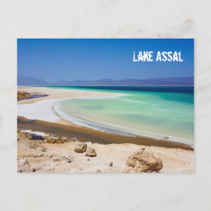 Lake Assal Djibouti Postcard