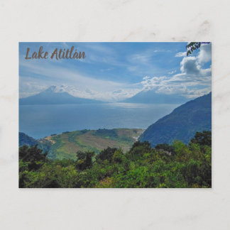 Lake Atitlán, Guatemala Postcard
