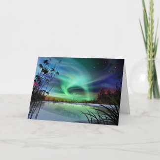 Lake Aura Corporate Greeting Card
