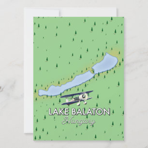 Lake Balaton Hungary map