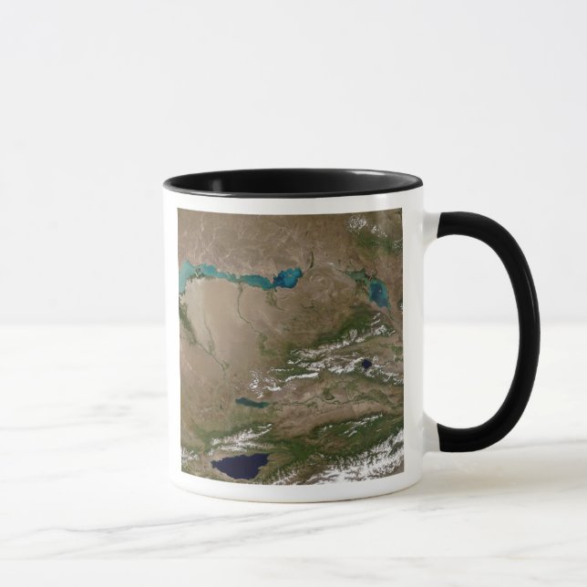 Lake Balkhash in eastern Kazakhstan Mug (Right)