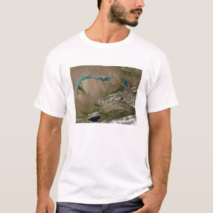Lake Balkhash in eastern Kazakhstan T-Shirt