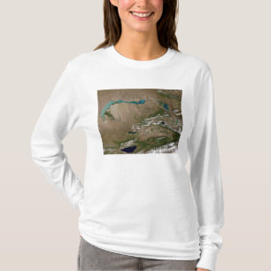 Lake Balkhash in eastern Kazakhstan T-Shirt