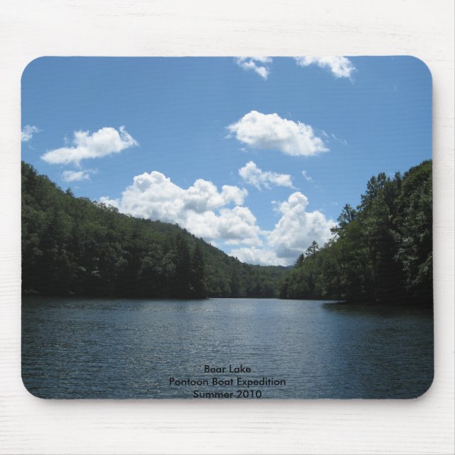 lake, Bear LakePontoon Boat Expedition Summer 2010 Mouse Mat (Front)