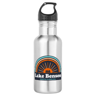 Lake Benson North Carolina Rainbow 532 Ml Water Bottle