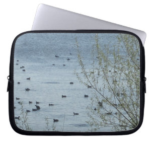 Lake Birds Laptop Sleeve