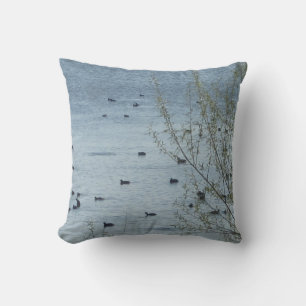 Lake Birds "Welcome to the Lake" Pillow