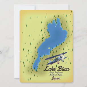 Lake Biwa Japan map