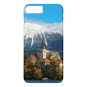 Lake Bled landscape in autumn iPhone 8 Plus/7 Plus Case