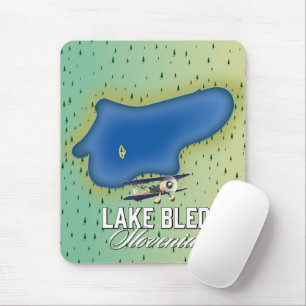 Lake Bled Slovenia Mouse Mat
