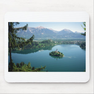 Lake Bled Slovenia Mouse Mat