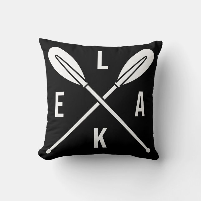 Lake Boat Paddles Cushion (Front)