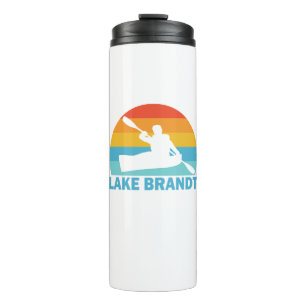 Lake Brandt North Carolina Kayak Thermal Tumbler