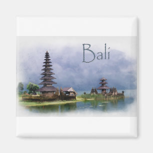 Lake Bratanan Bali Indonesia Magnet