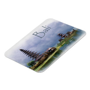 Lake Bratanan Bali Indonesia Magnet