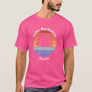 Lake Buchanan Texas TX Sunrise and Sunset Souvenir T-Shirt