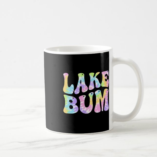 Lake Bum Summer Fishing Boating Sailing Boat Women Coffee Mug (Right)