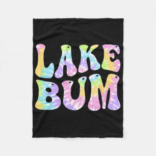 Lake Bum Summer Fishing Boating Sailing Boat Women Fleece Blanket