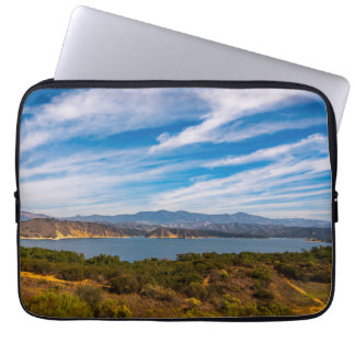 Lake Cachuma Panorama Santa Ynez Mountain Photo Laptop Sleeve