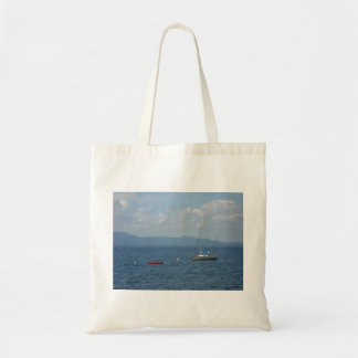lake camp summer tote bag