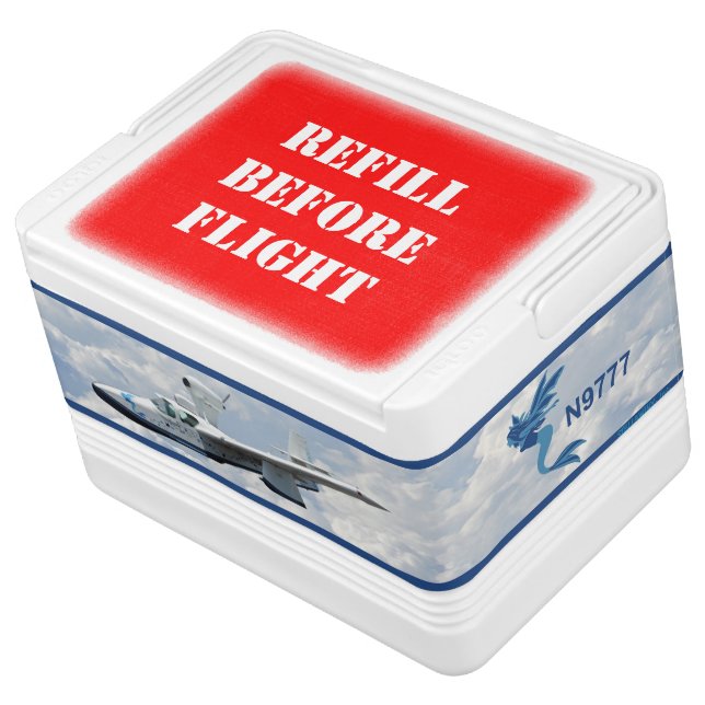 Lake Can Cooler Igloo Cooler (Angled)