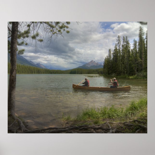 Lake Canoeing Poster (Front)