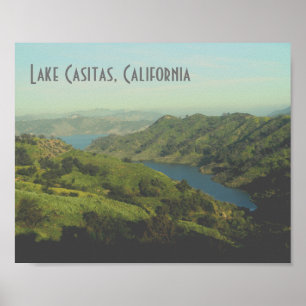 Lake Casitas, Califonia - Poster