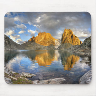 Lake Catherine Banner Ritter Sunset - Sierra Mouse Mat